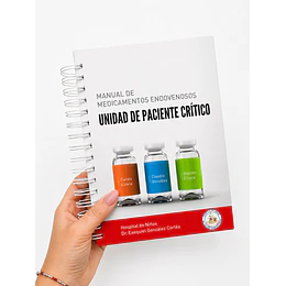 servicio de impresión "Manual de Medicamentos Endovenosos Unidad de Paciente Crítico"