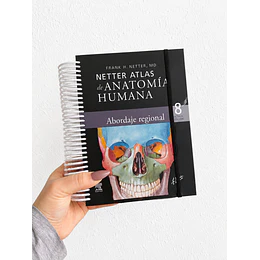 servicio de impresión "Netter Atlas de anatomía humana 8ª Ed. Abordaje regional"