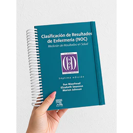 servicio de impresión "Clasificación de Resultados de Enfermería (NOC)  7.ª edición"