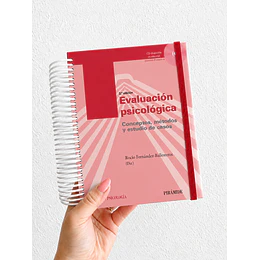 servicio de impresión "Evaluación psicológica: Conceptos, métodos y estudio de casos"