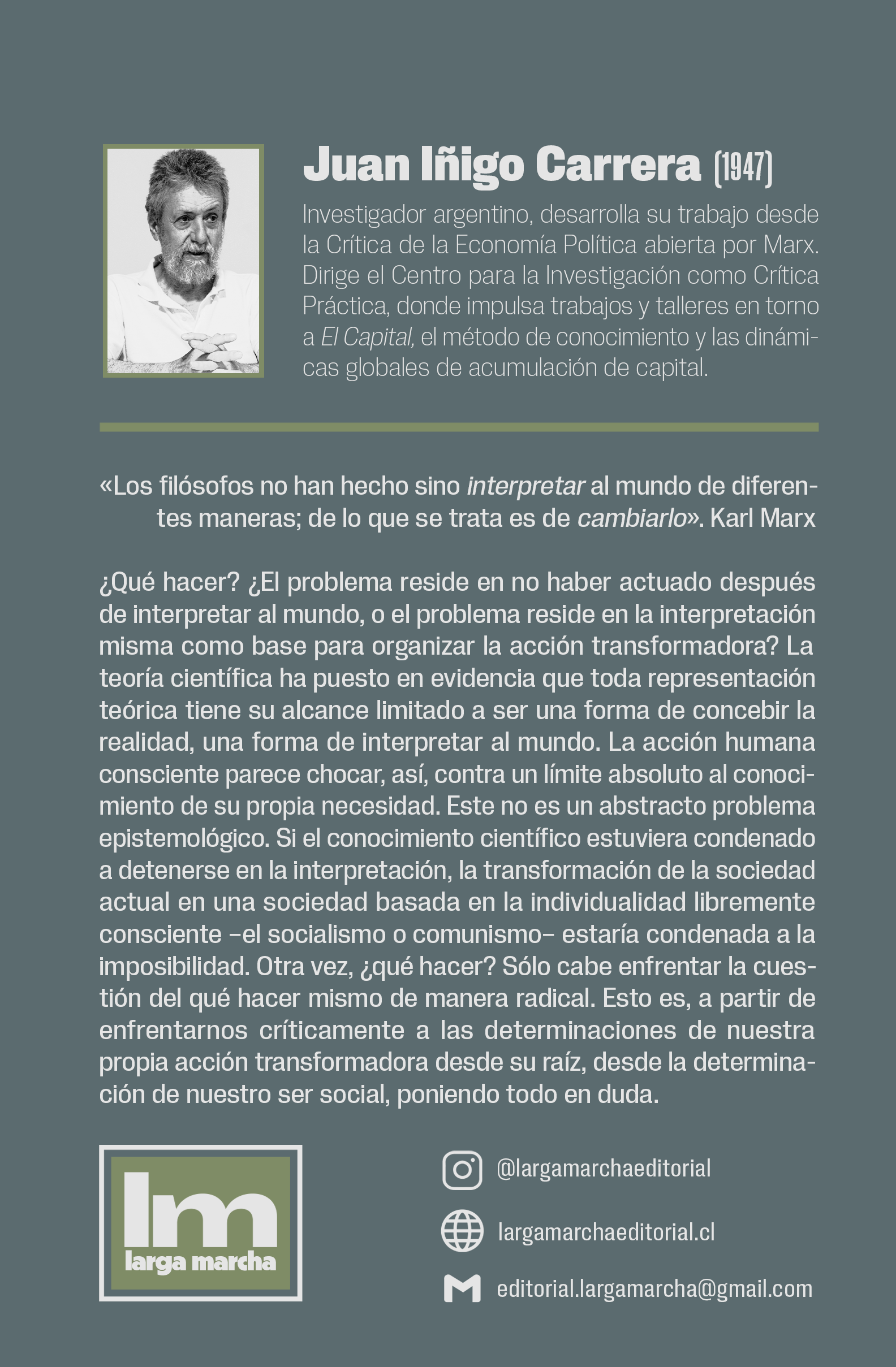 El capital: razón histórica, sujeto revolucionario y conciencia 2