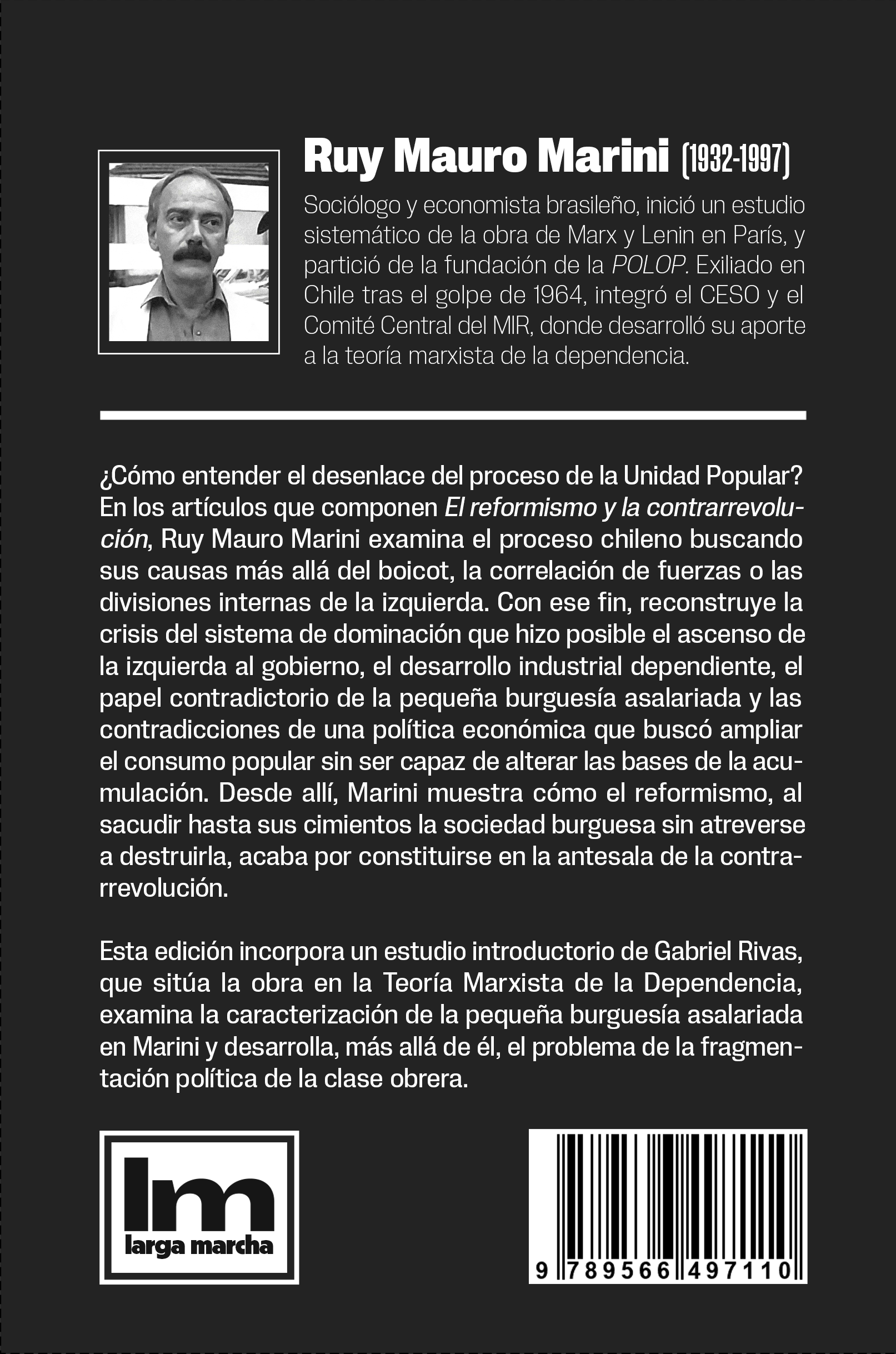 El reformismo y la contrarrevolución. Estudios sobre Chile 2