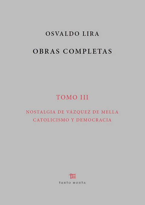 Osvaldo Lira. Tomo III [Tapa blanda]