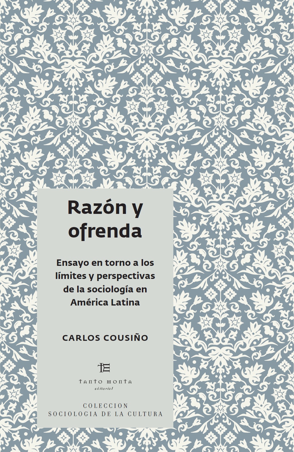 Portada Razón y Ofrenda