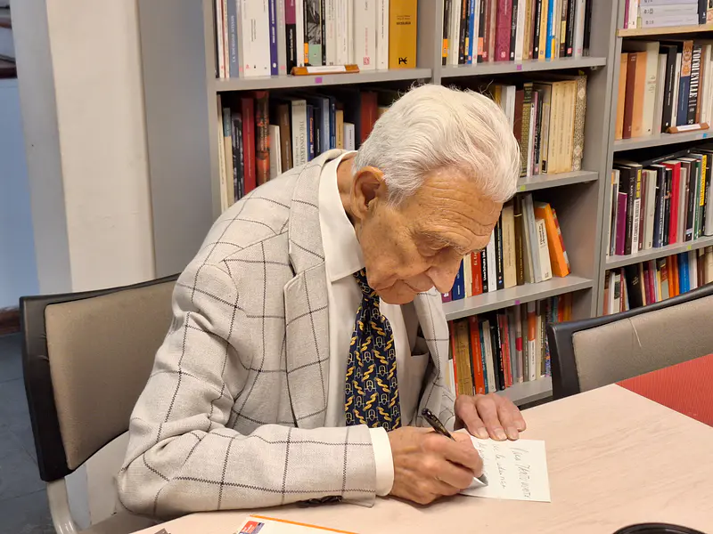 Comida con Bernardino Bravo