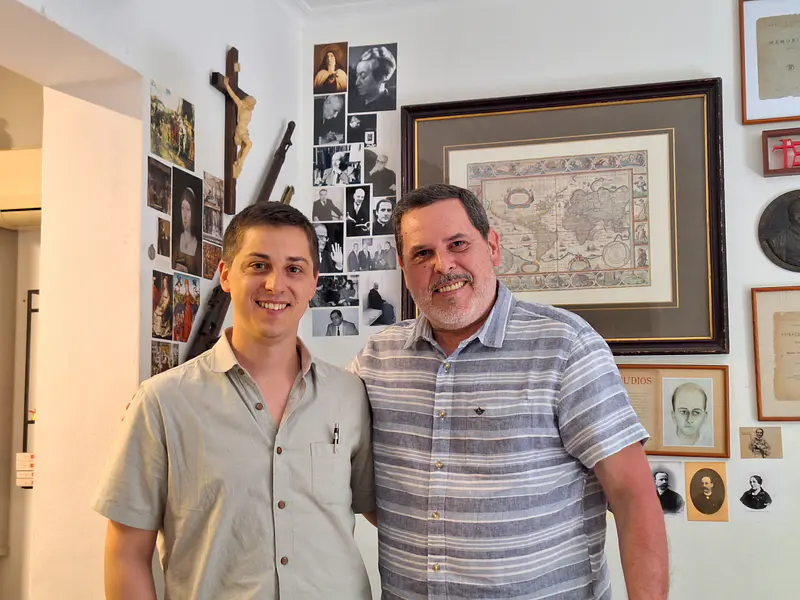Visita de Alfredo García Quesada