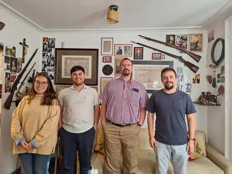 Visita de José Miguel de Toro