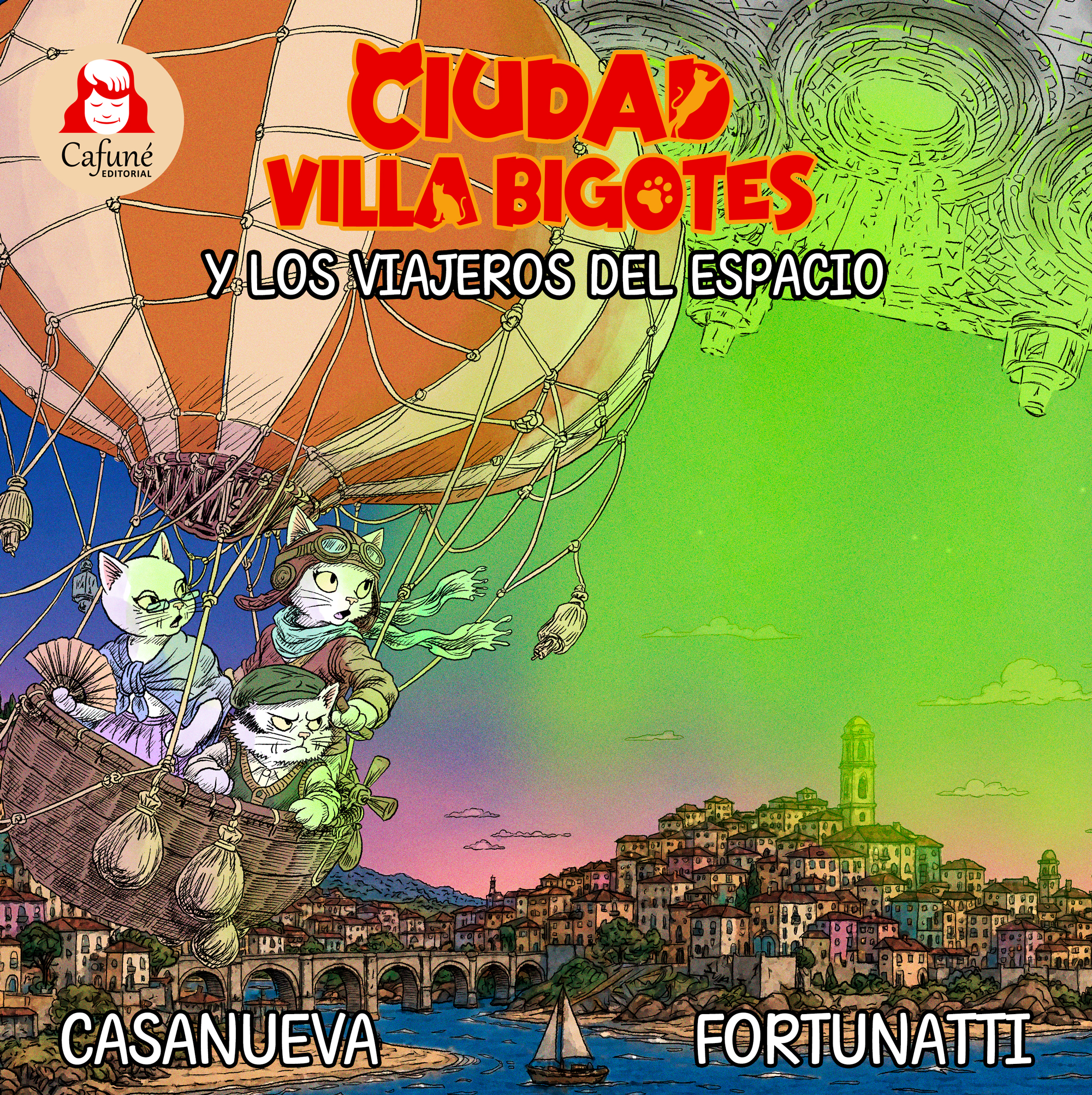 Ciudad Villa Bigotes y los viajeros del espacio
