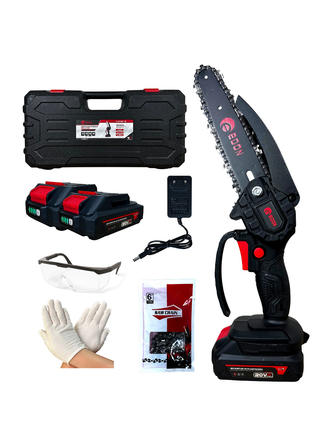 Motosierra Inalámbrica EDON 6