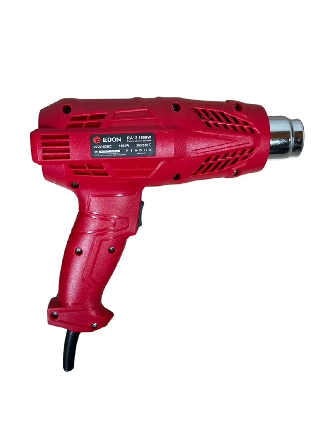 Pistola de Calor Eléctrica EDON 1600W (2 Niveles de Temperatura) 2