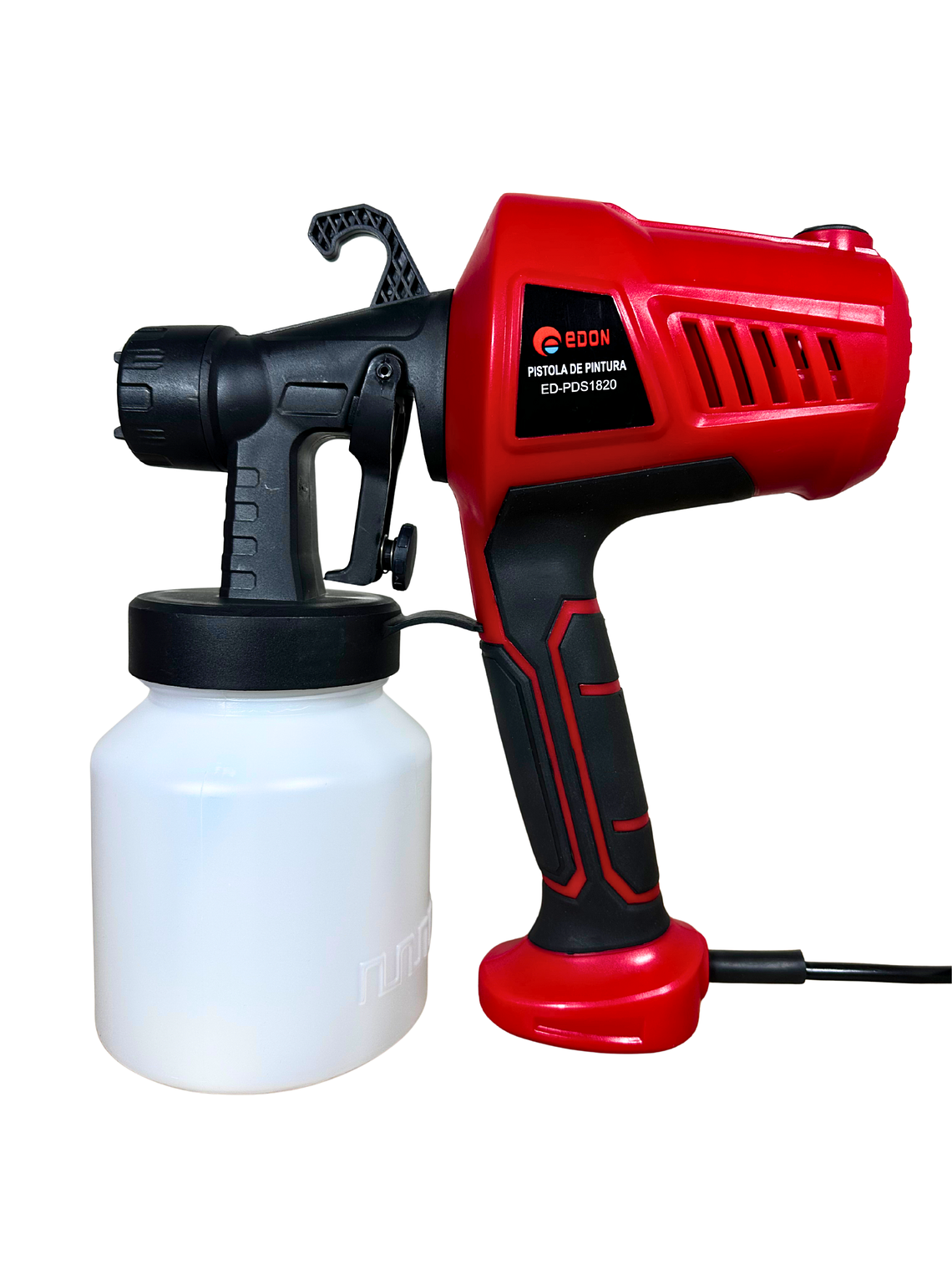 Pistola Eléctrica Para Pintar EDON 500W 800ml (Pulverizador de Alta Velocidad) 1
