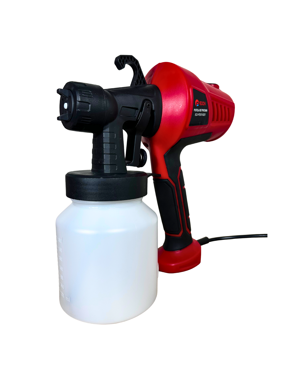Pistola Eléctrica Para Pintar EDON 500W 800ml (Pulverizador de Alta Velocidad) 2
