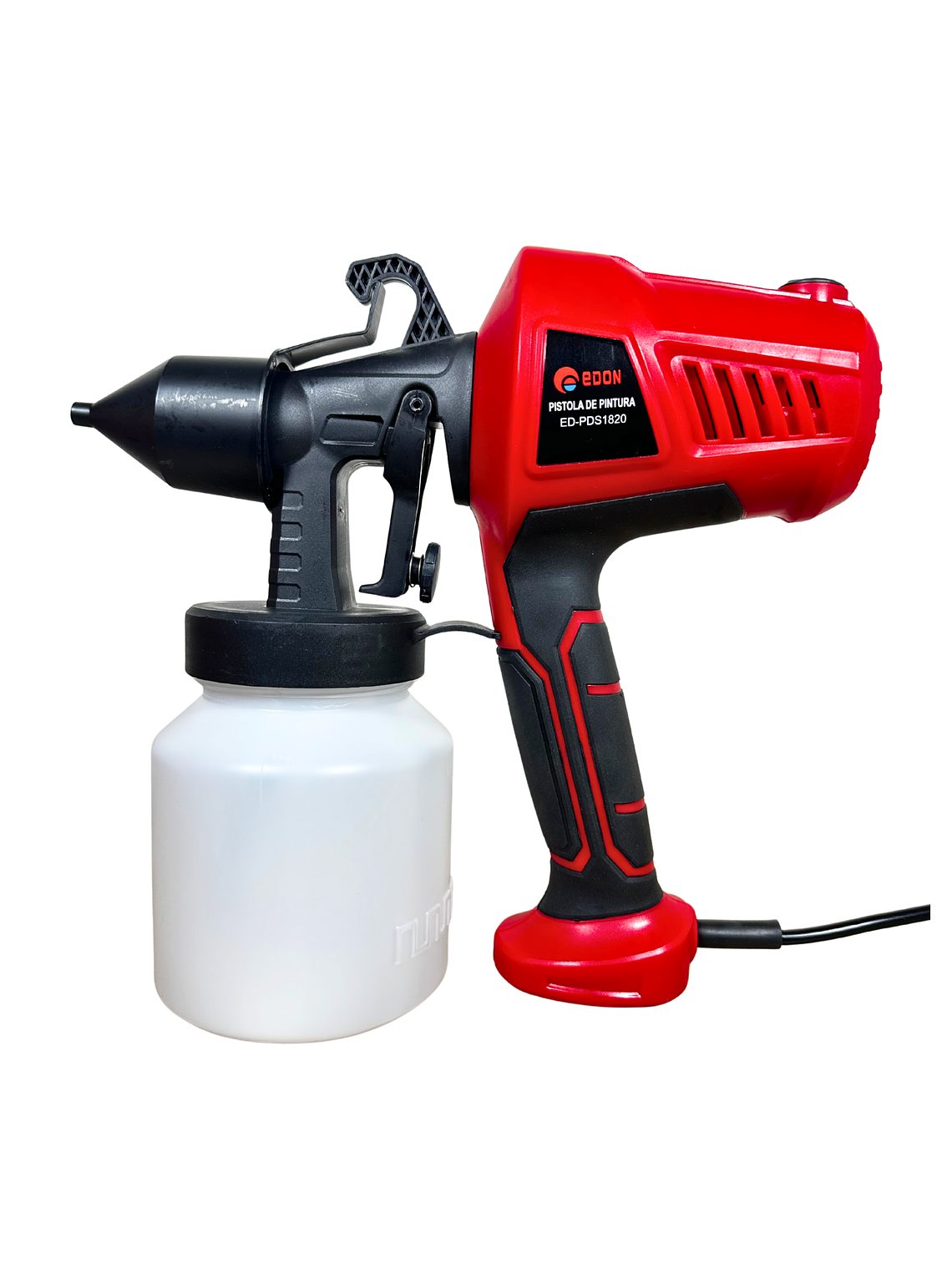 Pistola Eléctrica Para Pintar EDON 500W 800ml (Pulverizador de Alta Velocidad) 3