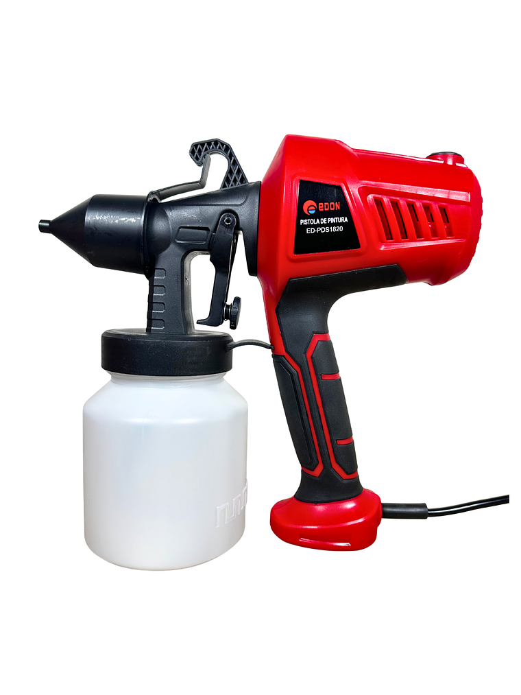 Pistola Eléctrica Para Pintar EDON 500W 800ml (Pulverizador de Alta Velocidad) 3