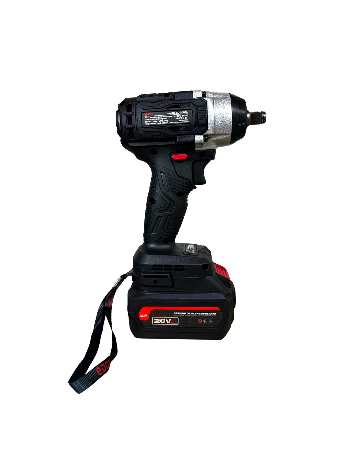 Llave de Impacto Inalámbrica EDON 1/2