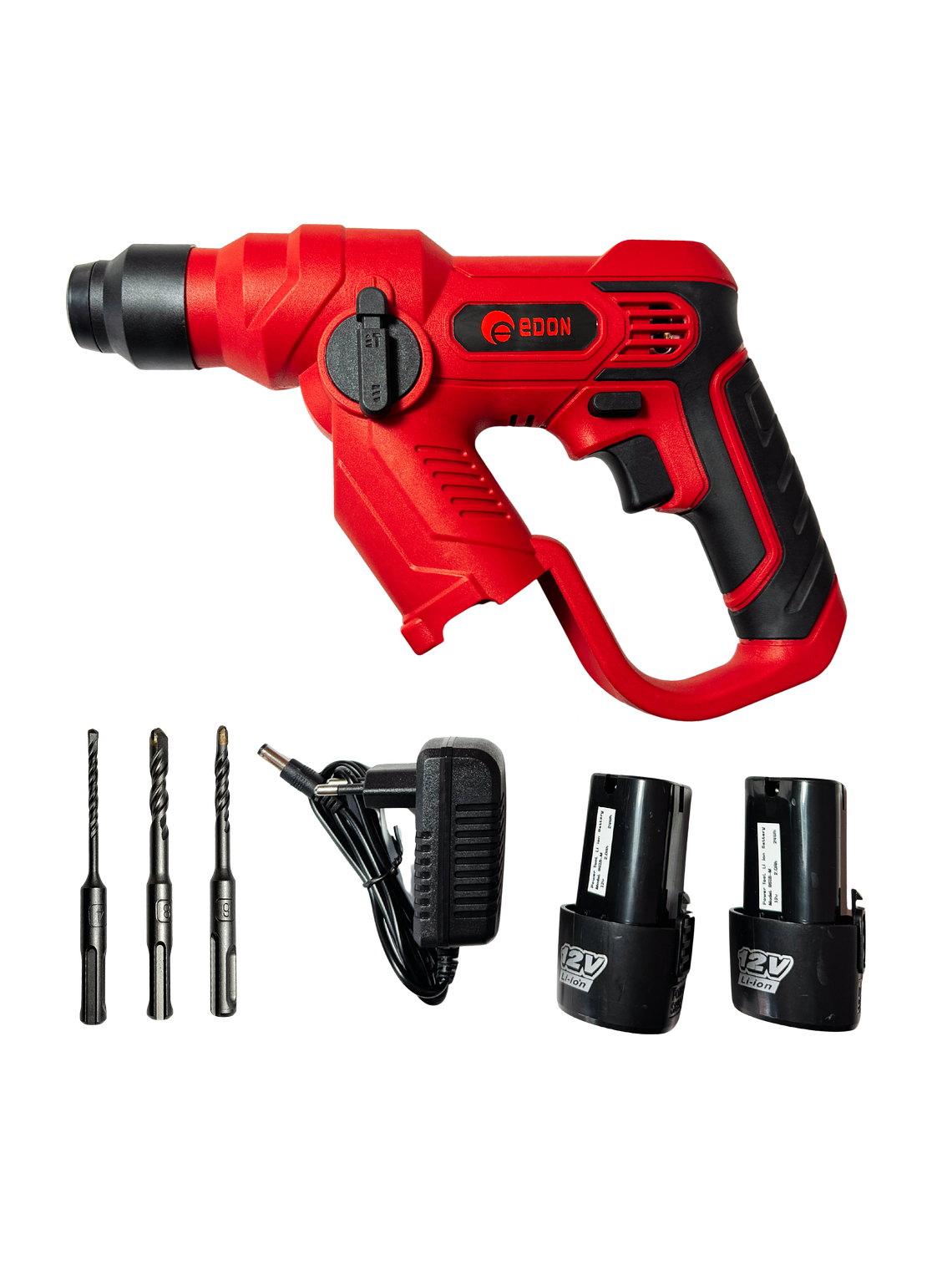 Rotomartillo Compacto Inalámbrico Edon ED-12RM01 