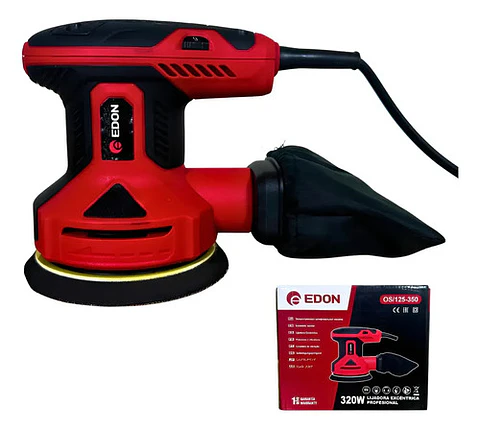 Lijadora Roto Orbital Pro 350 W - Con Lija De Repuesto Edon