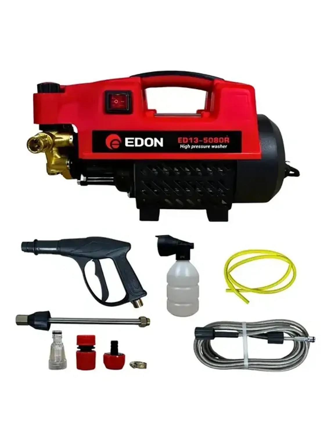 Hidrolavadora Eléctrica De Alta Presión Edon Ed13-5080 1