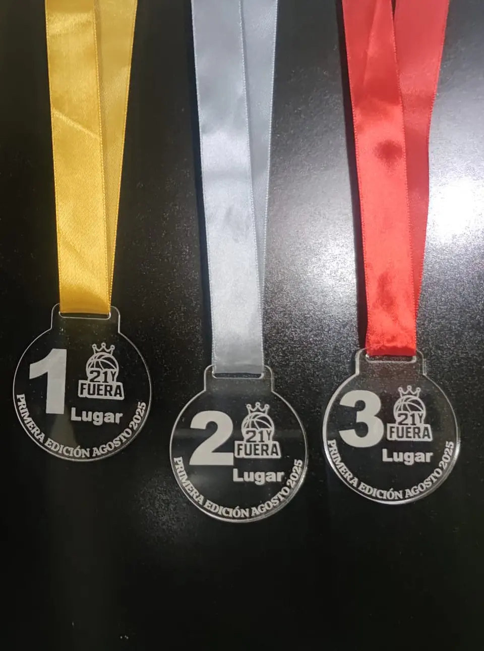 Medalla de acrílico  1