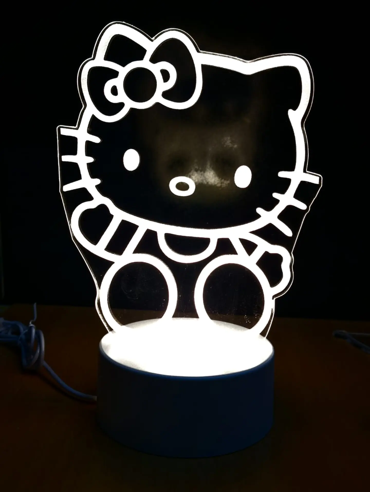 Lampara hello kitty  1