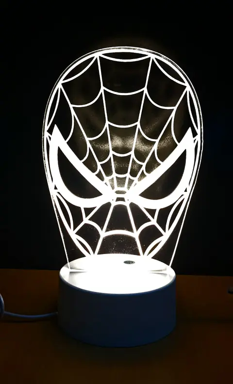 Lampara Spiderman