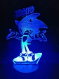 Lampara Sonic (con nombre a personalizado) - Miniatura 1