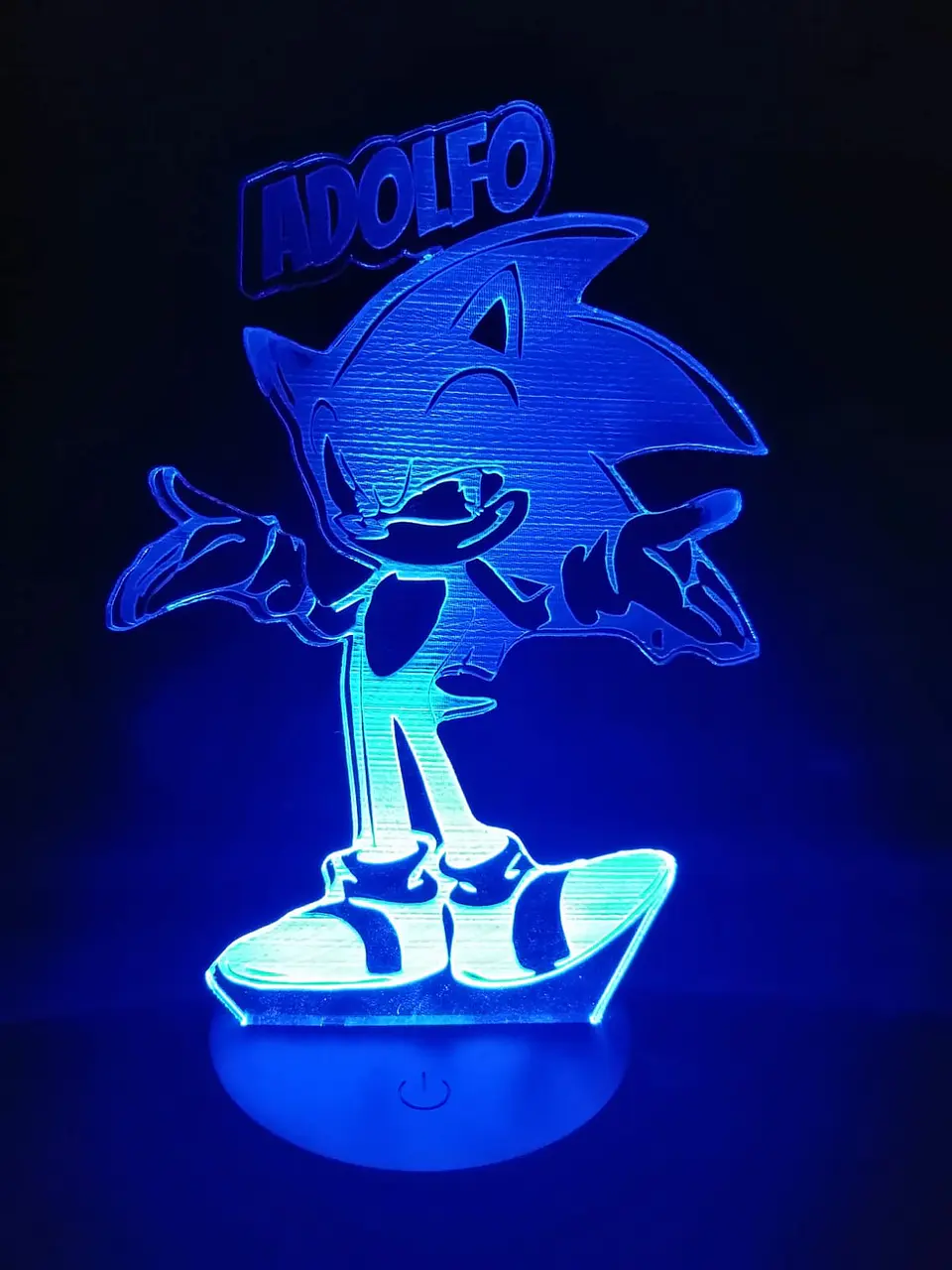 Lampara Sonic (con nombre a personalizado) 1