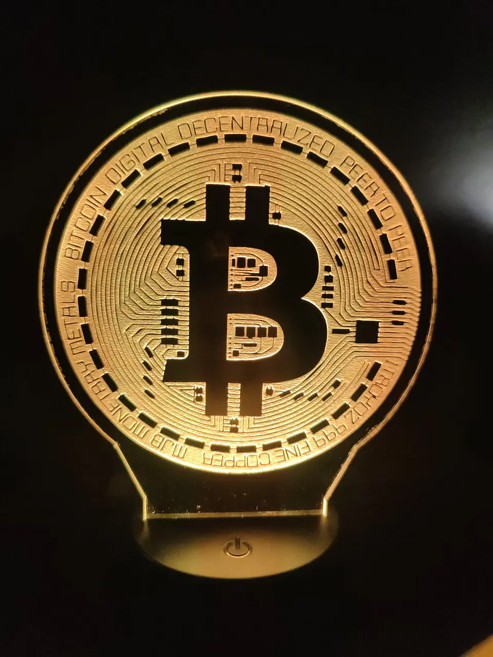 Lampara bitcoin 1