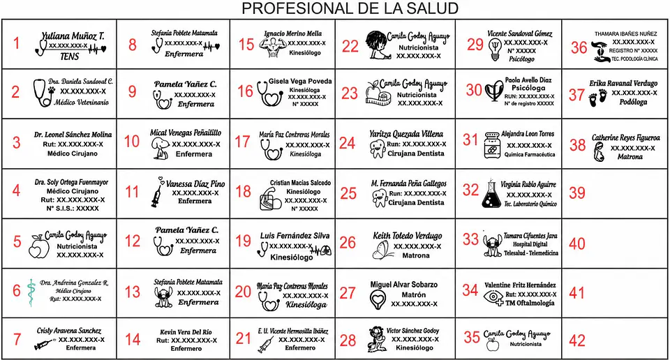 Timbre de escritorio rectangular 911 4