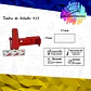 Timbre de bolsillo 412 (40 x 18 mm) - Miniatura 1