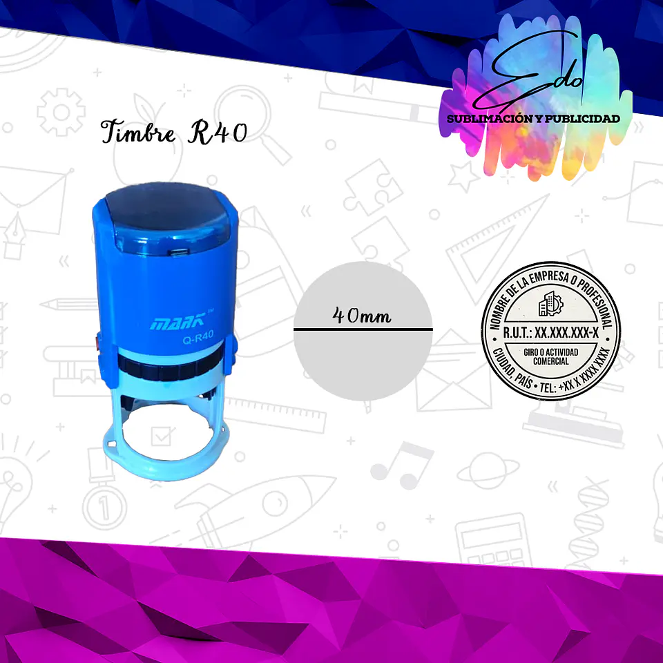 Timbre de escritorio R40 1