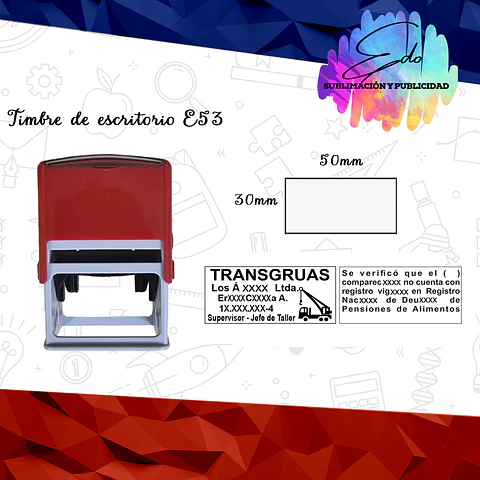 Timbre de escritorio E53