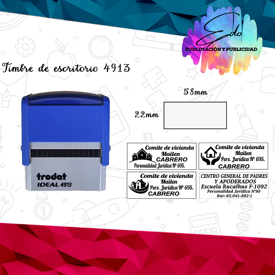 Timbre de escritorio 4913 1