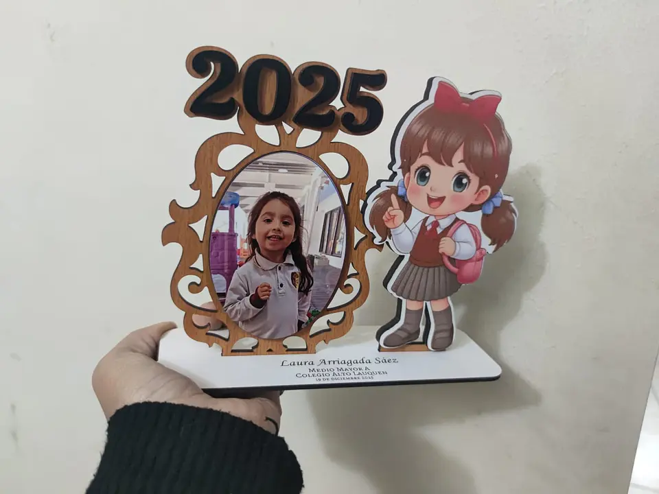 Mini galvano licenciatura o egreso con fotografia 2