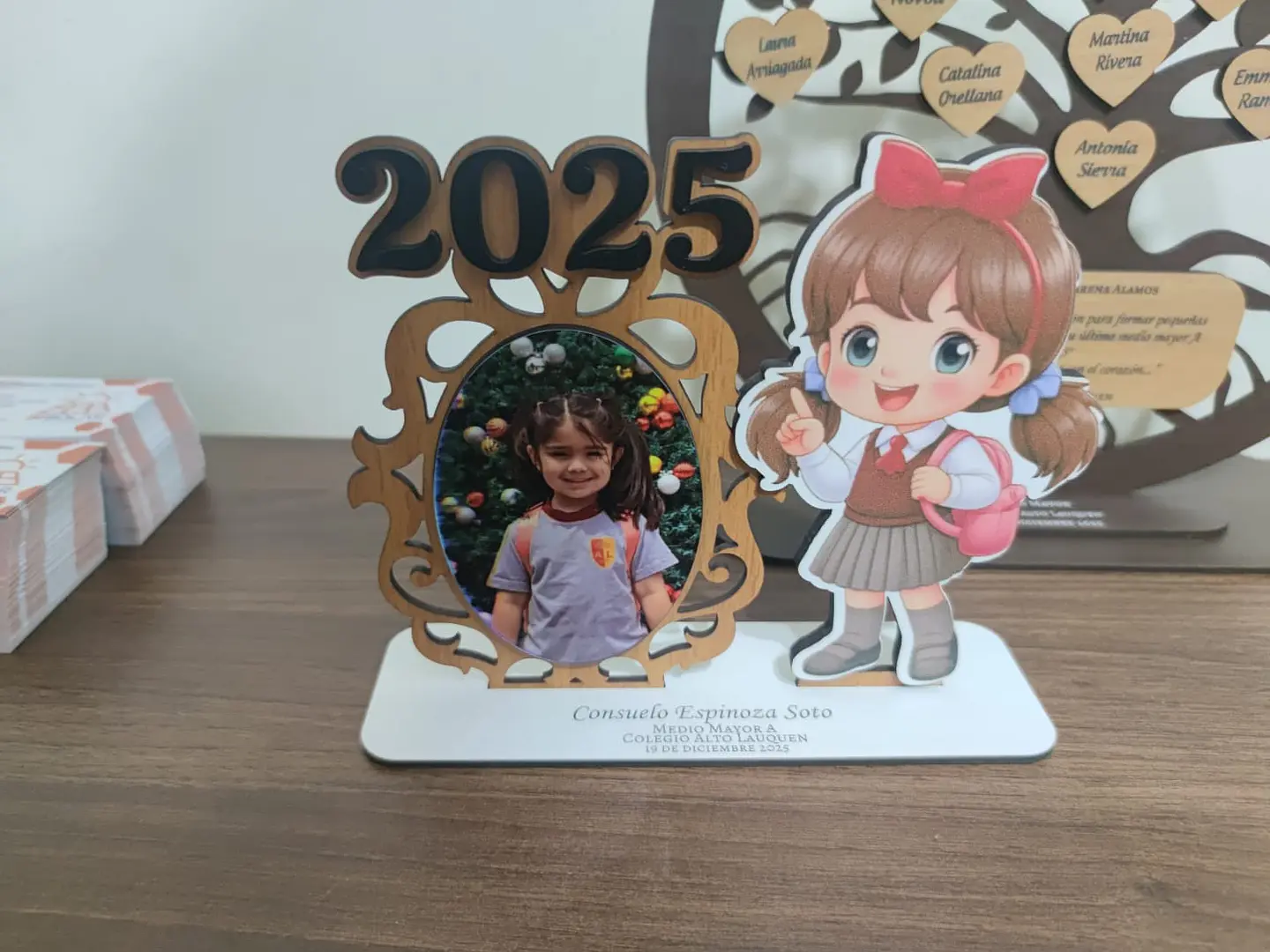Mini galvano licenciatura o egreso con fotografia 1