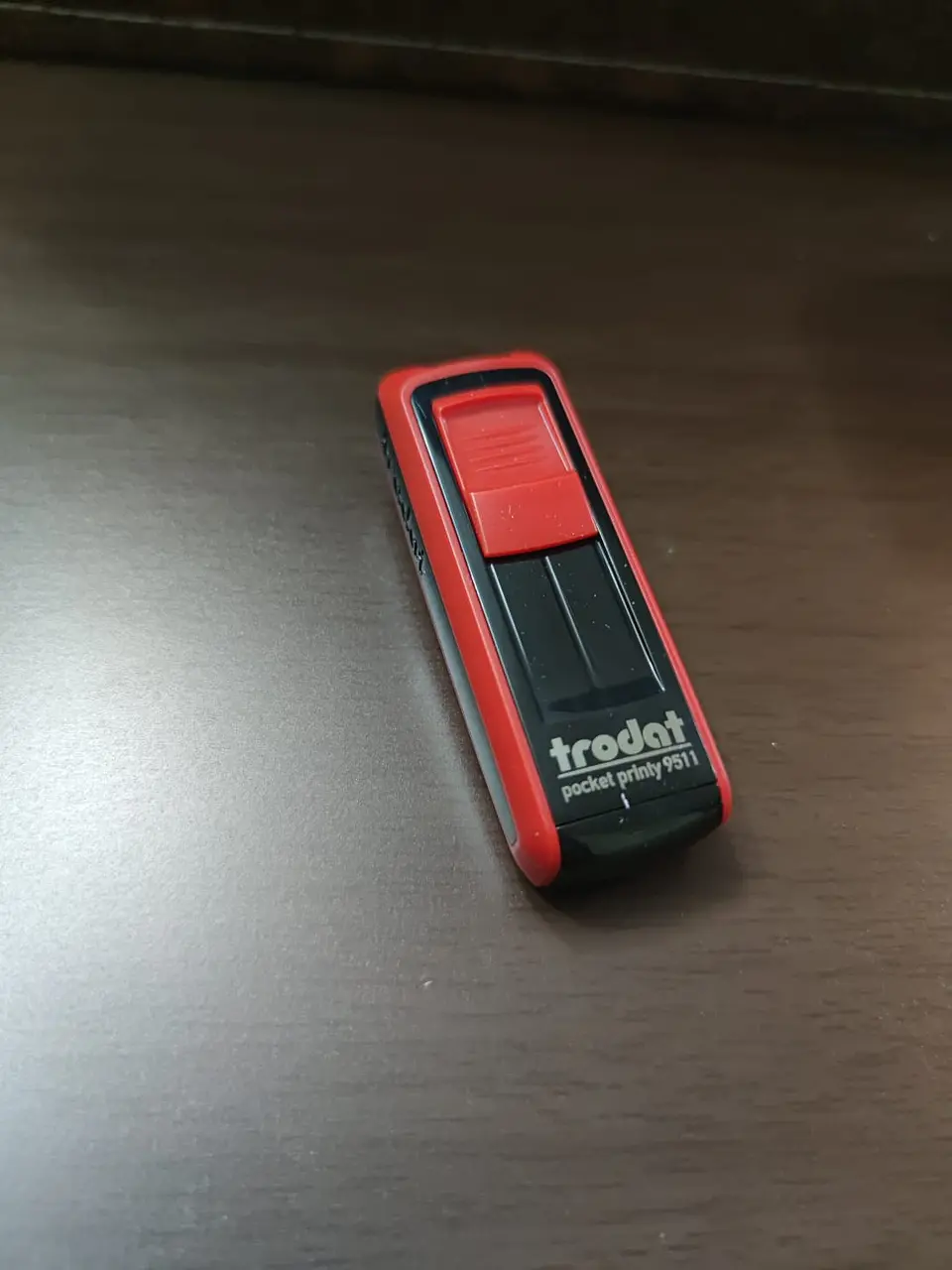 Timbre de bolsillo trodat 412 (38 x 14 mm) 2