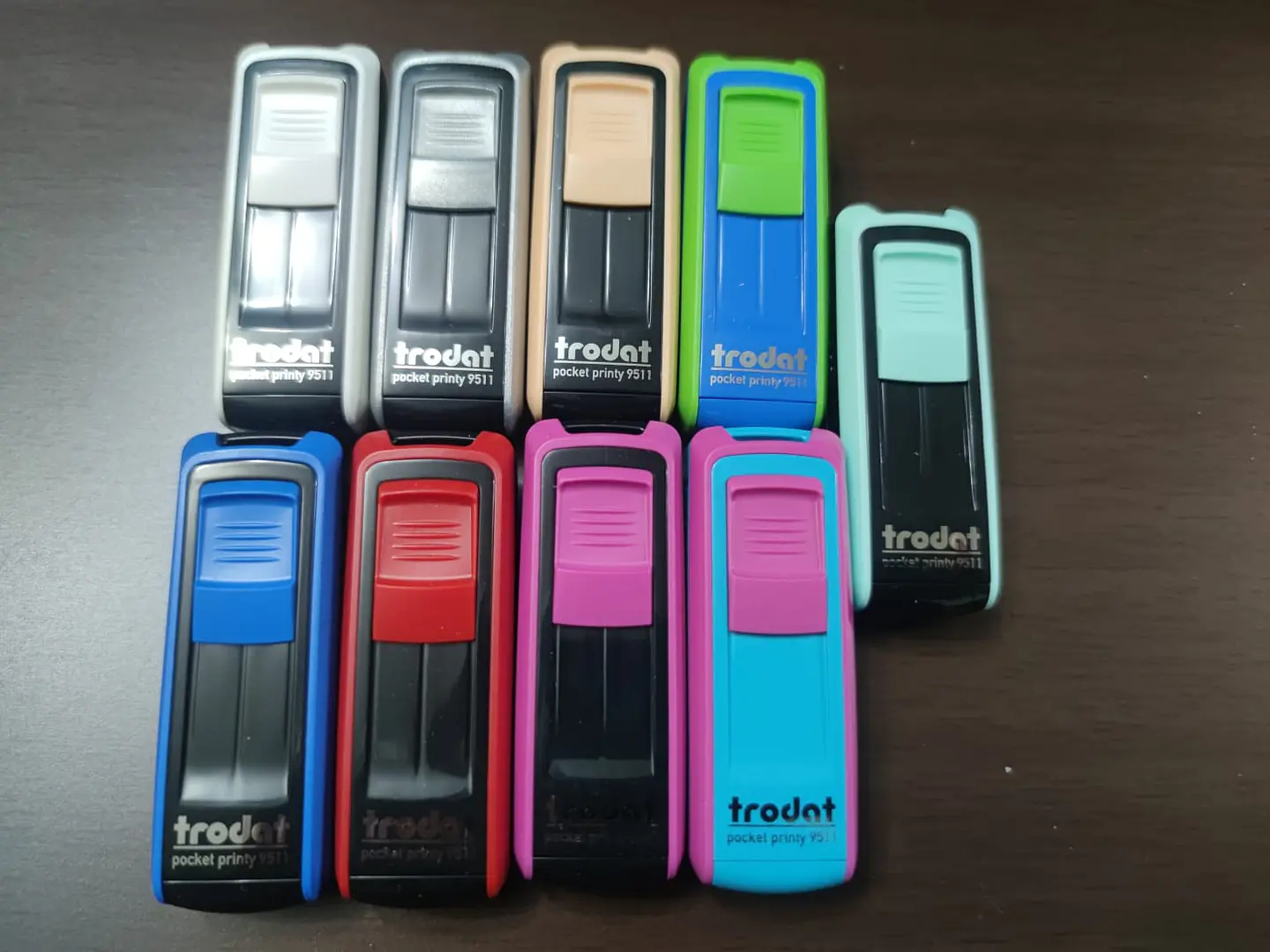 Timbre de bolsillo trodat 412 (38 x 14 mm) 11