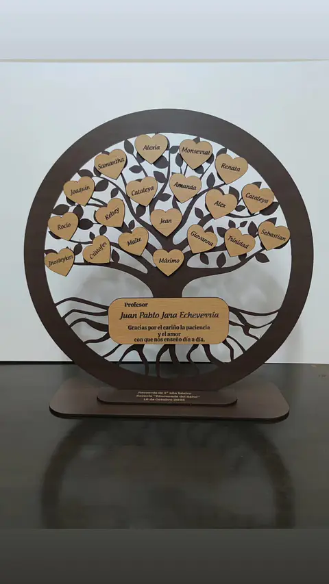 Árbol de vida 20 corazones