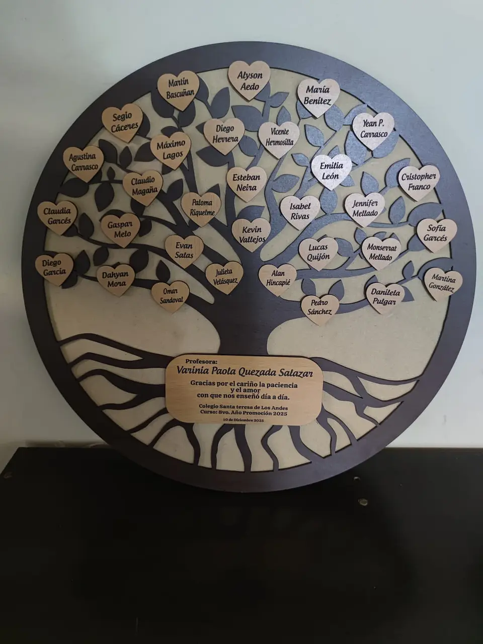 Árbol de vida 30 a 35 corazones 2