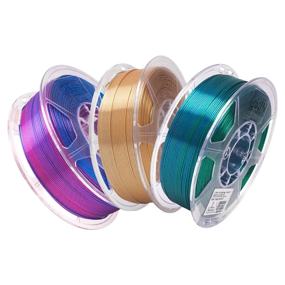 Filamento Tronxy Pla+Silk (Rainbow) Macaron