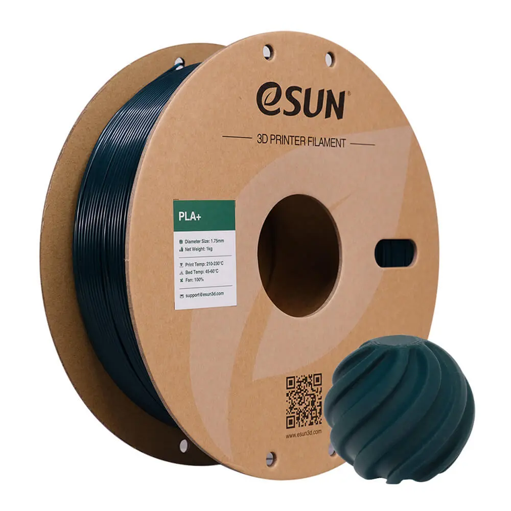 Pack 2 X Filamento Pla+ Blanco Invierno 1kg Esun