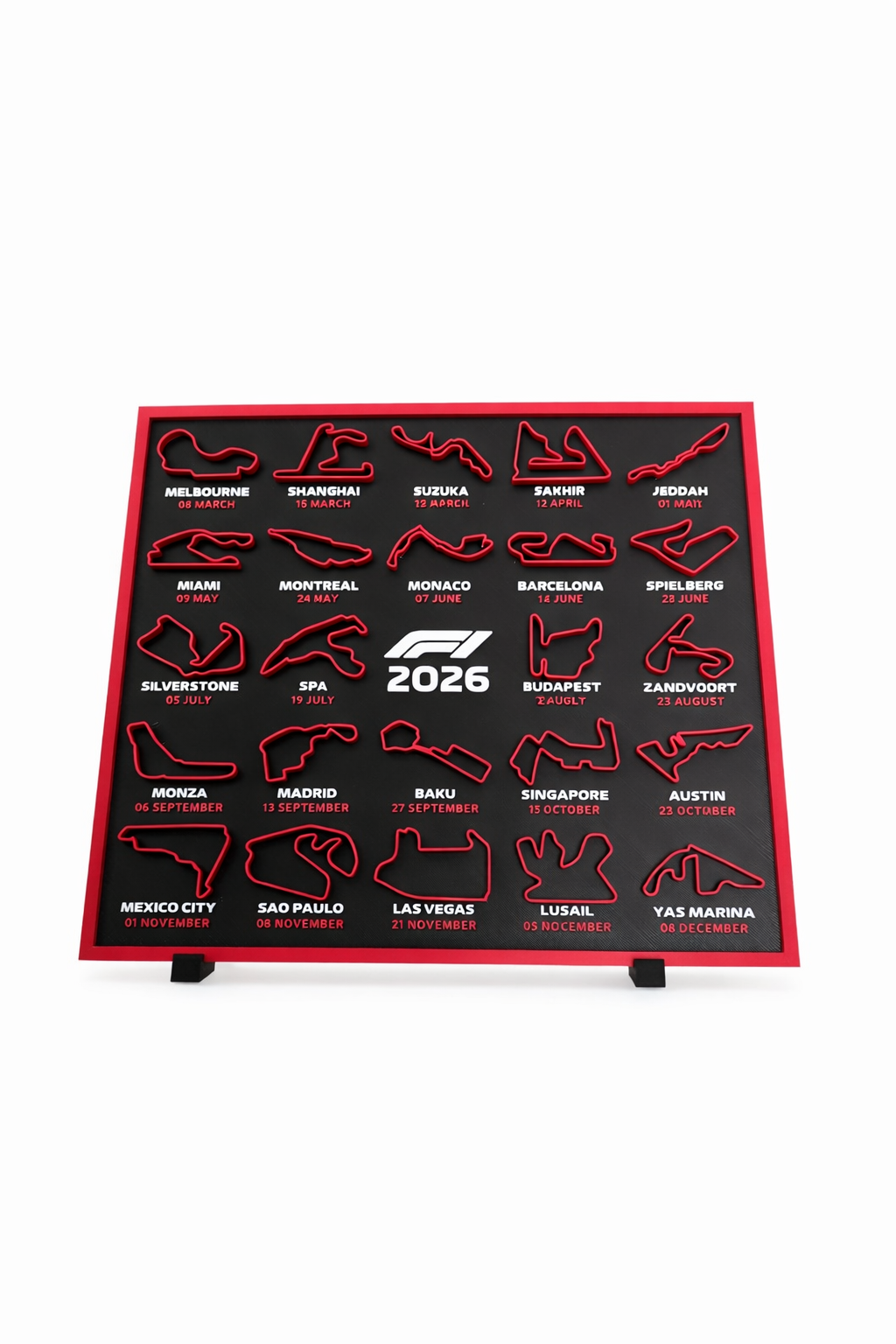 Calendario Fórmula 1 2026