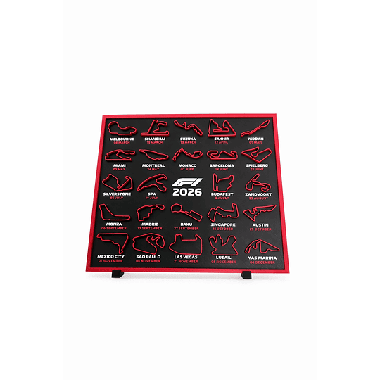 Calendario Fórmula 1 2026