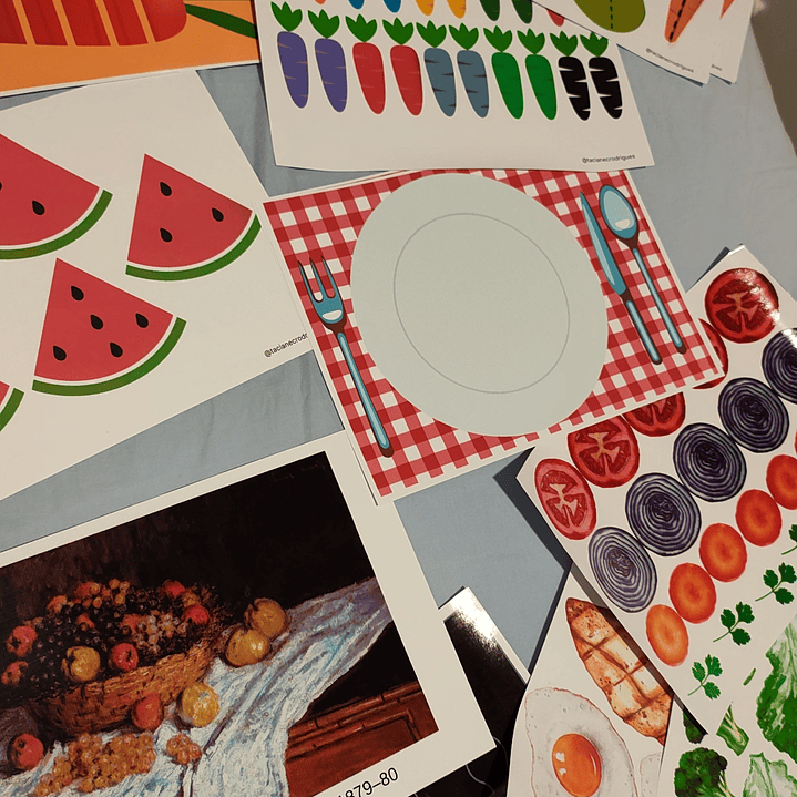 Kit de atividades - Alimentos 1