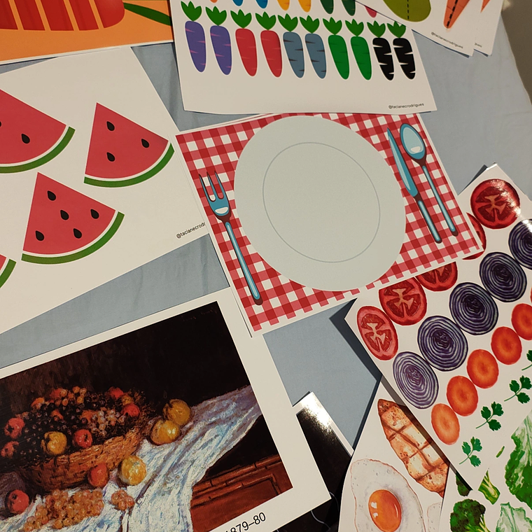 Kit de atividades - Alimentos 2