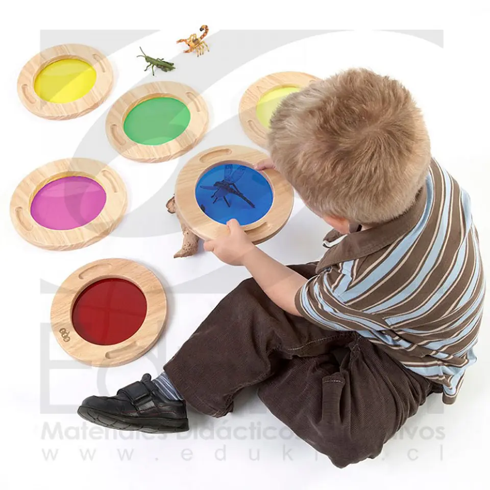 Bastidores colores traslúcidos 6 Uds. 1