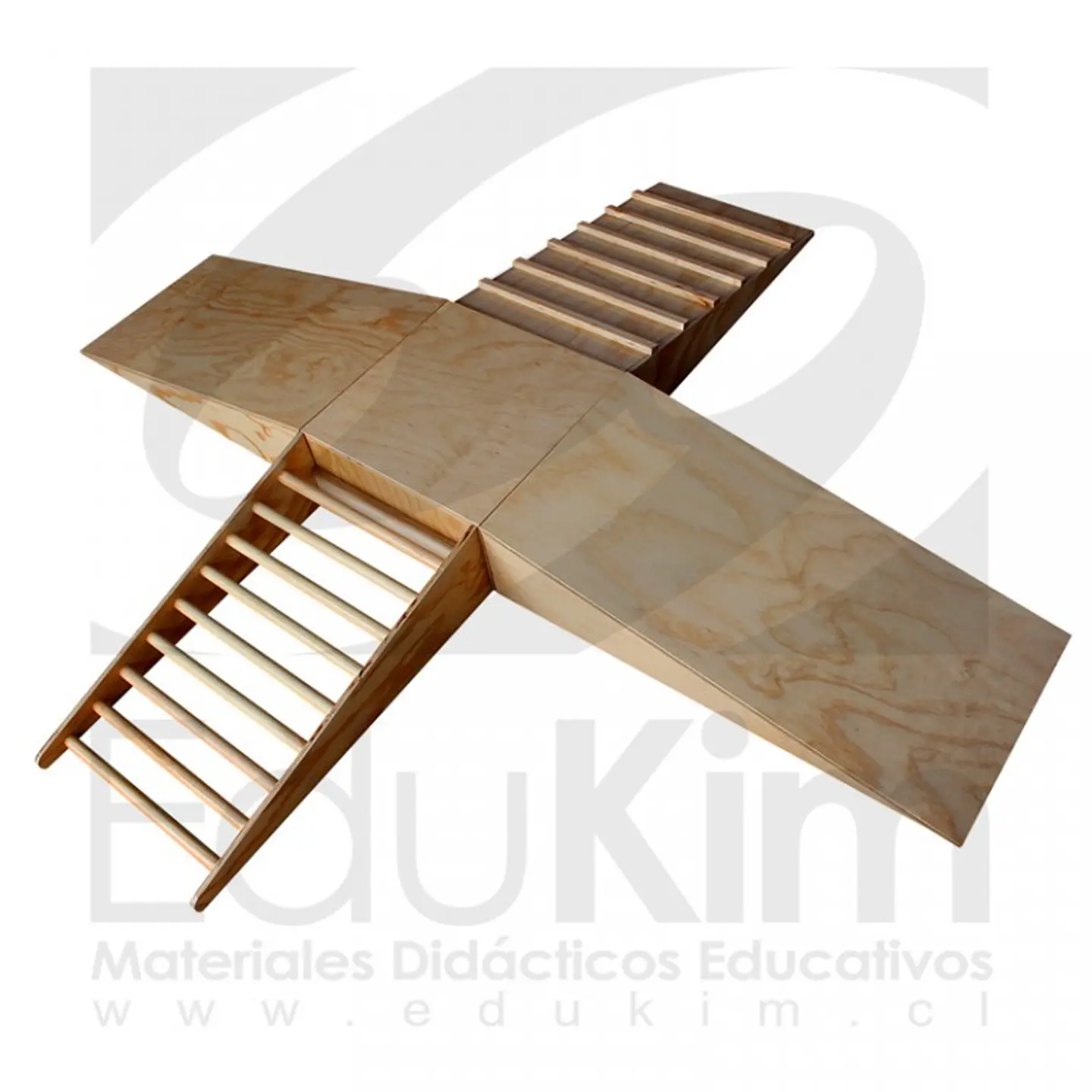 Pikler conjunto rampa de gateo trepador 1