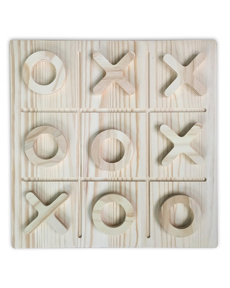 Juego gato gigante de madera