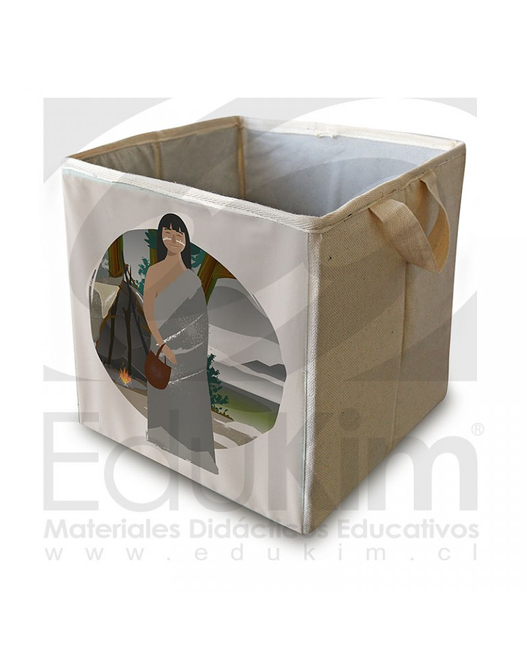 Caja plegable diseño Onas Mujer 26 cm