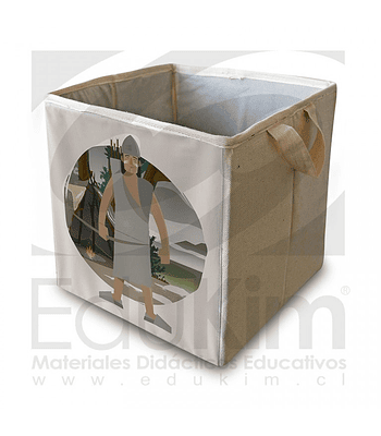 Caja plegable diseño Onas Hombre 26 cm